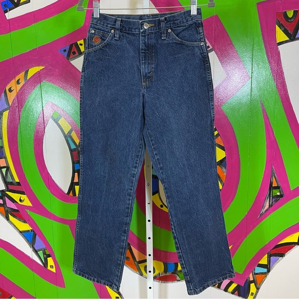 Wrangler 20X. Dark Wash Jeans. Size 14 Reg. Adjustable Waist. Excellent cond!